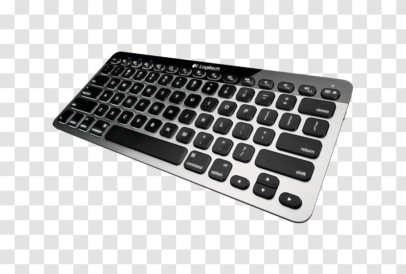Computer Keyboard MacBook Pro Apple Logitech - Wireless Transparent PNG