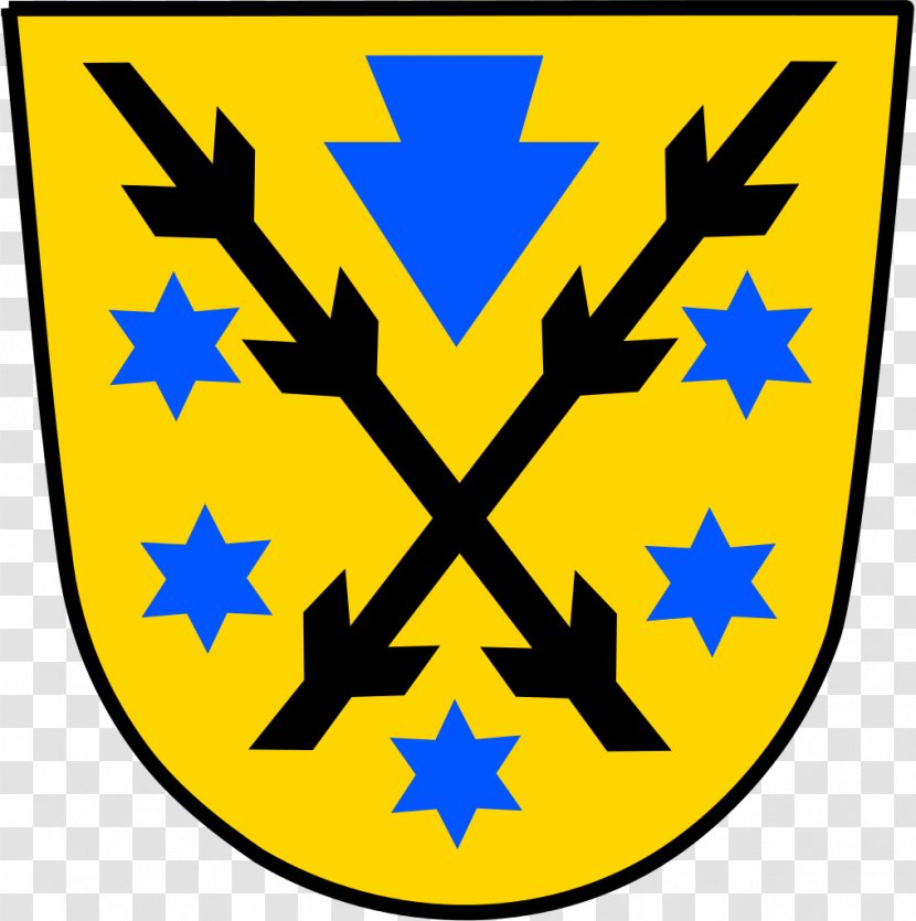 Údolní Nádrž Vranov Šumná Olbramkostel Láz Hostim - Yellow - Coat Of Arms Crest Transparent PNG