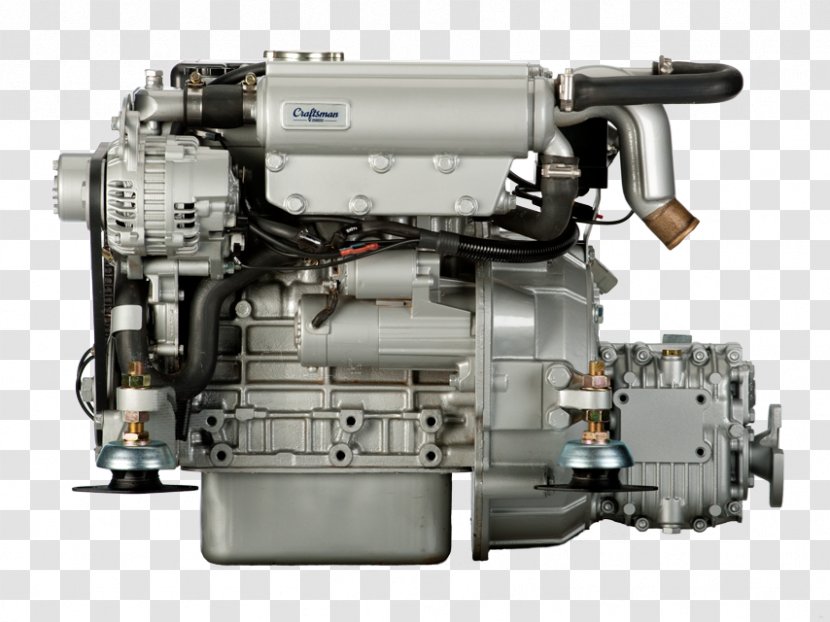 Diesel Engine Inboard Motor Boat Propulsion Transparent PNG