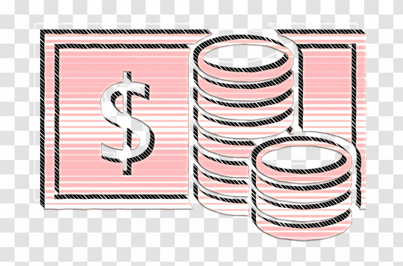 Basic Icons Icon Commerce Icon Coins Stacks And Banknotes Icon Transparent PNG