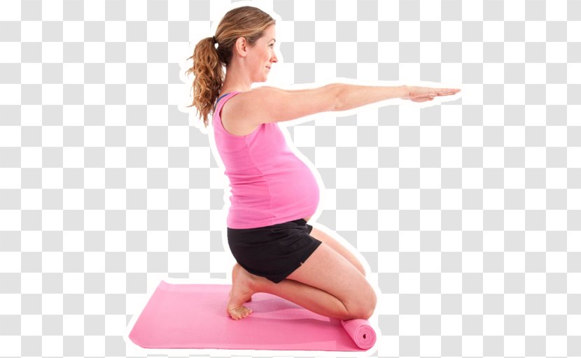 Pregnancy Exercise Childbirth Prenatal Care Health - Heart - Pregnant Yoga Transparent PNG