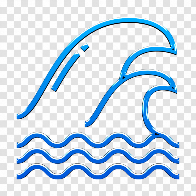 Tsunami Icon Wave Icon Global Warming Icon Transparent PNG