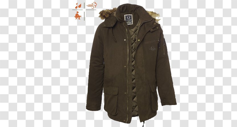 Jacket Trench Coat PrimaLoft Clothing - Sweatshirt Transparent PNG