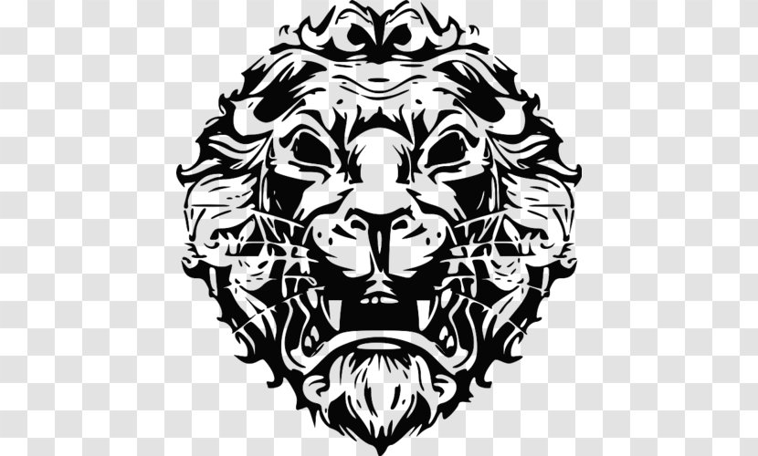Lion Art Clip - Big Cats Transparent PNG