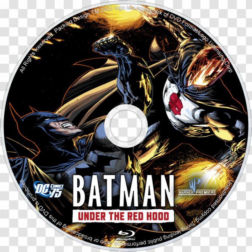 Red Hood Batman Jason Todd DVD Blu-ray Disc - Youtube - Riding Transparent PNG