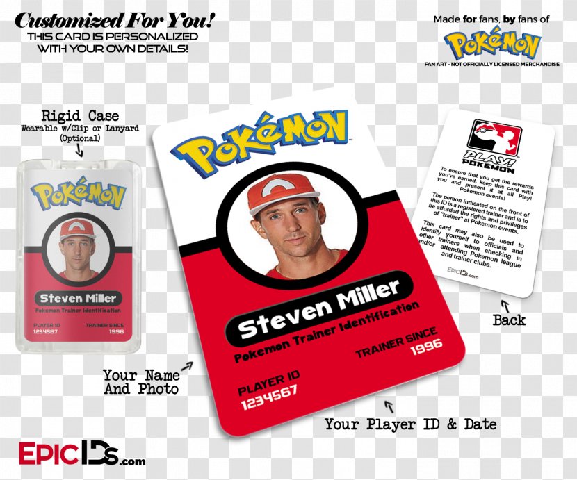 Pokémon GO Photo Identification Identity Document - Epic Ids - Pokemon Go Transparent PNG