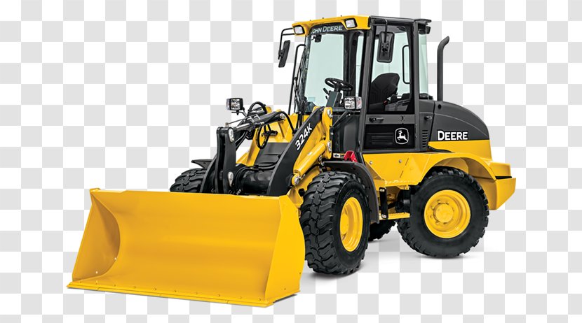 John Deere Loader Heavy Machinery Bucket Agricultural - Manufacturing - Construction Transparent PNG