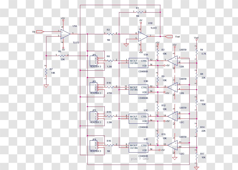 Diagram Electronic Circuit Schematic Electronics Operational Amplifier - Text - Multiplexer Transparent PNG