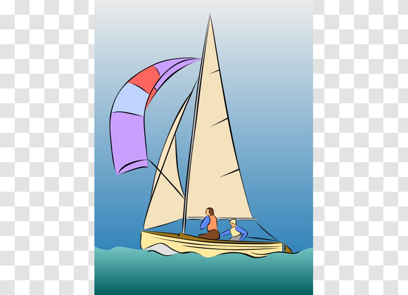 Sailing Sailboat Clip Art - Lugger - Download Free High Quality Transparent Images Transparent PNG