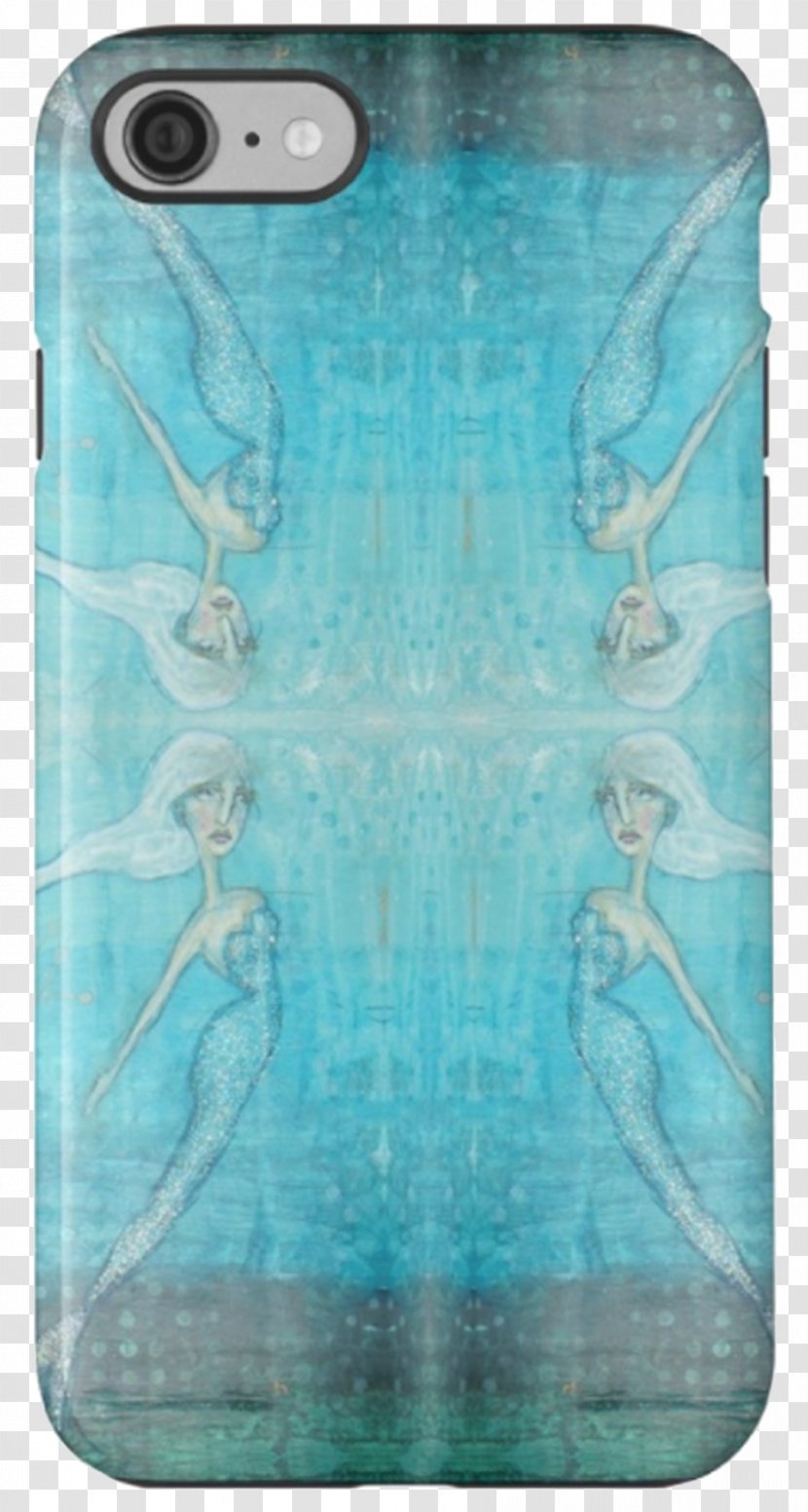 Mermaid Art Paint Turquoise - September - Model Transparent PNG