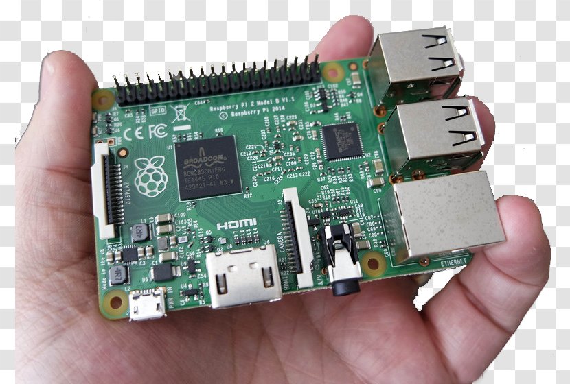 Microcontroller Raspberry Pi TV Tuner Cards & Adapters Electronics Computer Hardware - Videocore - Hands Model Transparent PNG