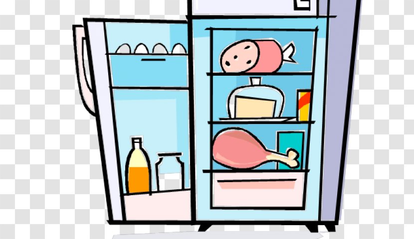 Clip Art Refrigerator Auto-defrost Openclipart - Kitchen Transparent PNG