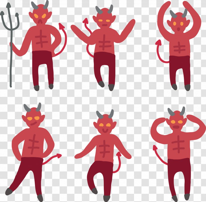 Lucifer Devil Demon - Frame - Dreadful Demons Transparent PNG