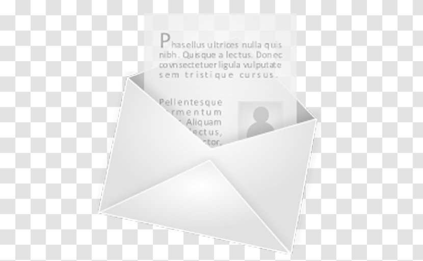 Newsletter Email Curriculum Vitae Envelope - Marketing Transparent PNG