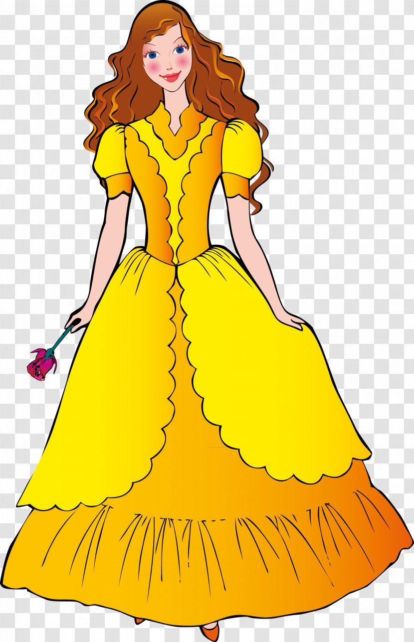 Princess Leona Fairy Drawing Clip Art - Day Dress Transparent PNG