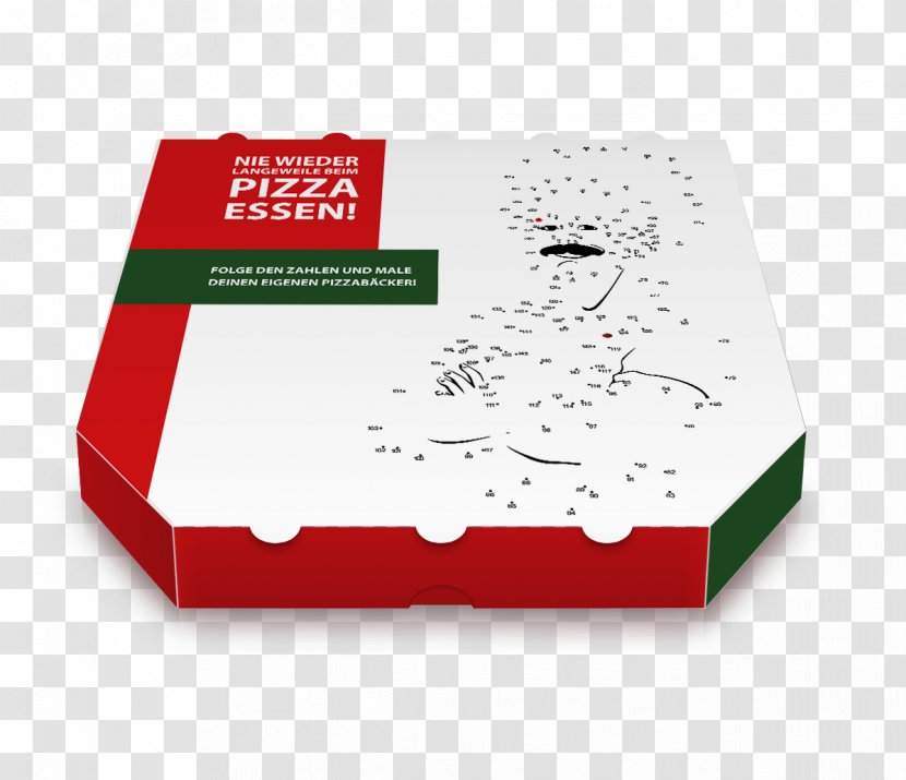 Packaging And Labeling Pizza Box Paint By Number Cardboard Art Transparent PNG