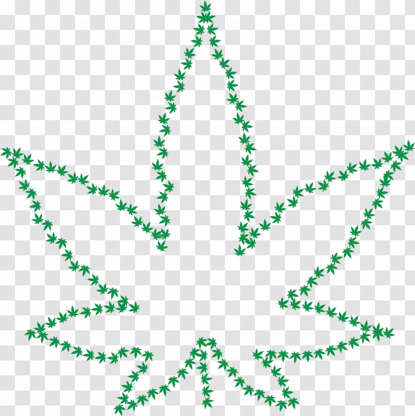 Medical Cannabis Leaf Hemp Drug - Pot Transparent PNG