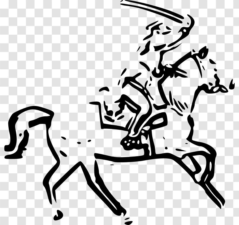 Cavalry Sabre Clip Art - Mammal - Vertebrate Transparent PNG