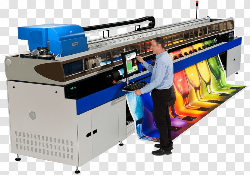 Digital Printing Wide-format Printer Electronics For Imaging Transparent PNG