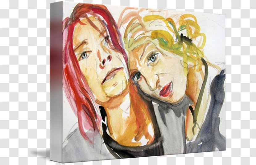 Watercolor Painting Imagekind Art Portrait - Drawing - Kurt Cobain Transparent PNG