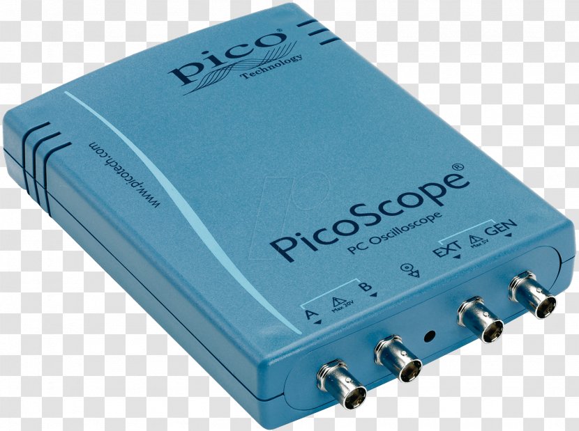 Pico Technology Oscilloscope PicoScope Bandwidth USB - Ethernet Hub - Ps Software Interface Transparent PNG