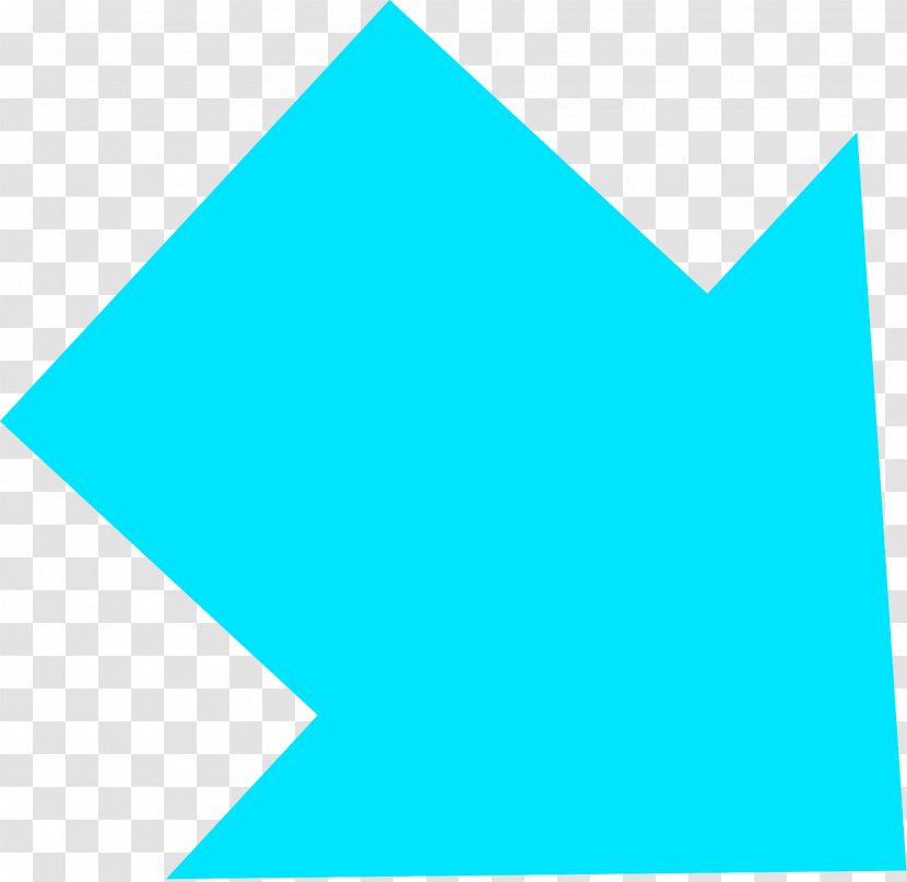 Diagram - Turquoise - Right Arrow Transparent PNG