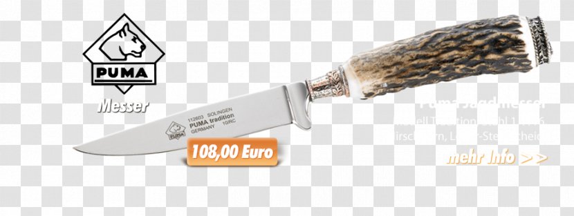 Hunting & Survival Knives Bowie Knife Solingen Utility - Hardware - Header Navigation Transparent PNG