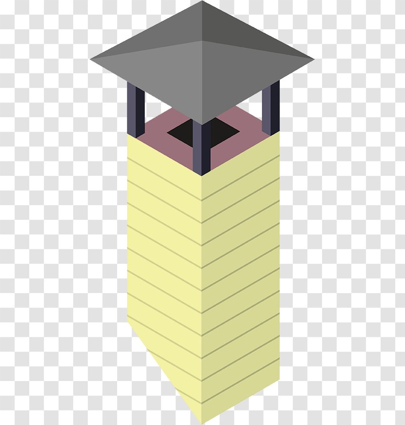 Chimney Isometric Projection - Brick Transparent PNG