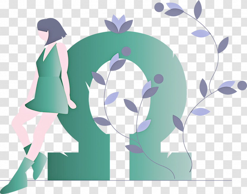 Omega Girl Modern Transparent PNG