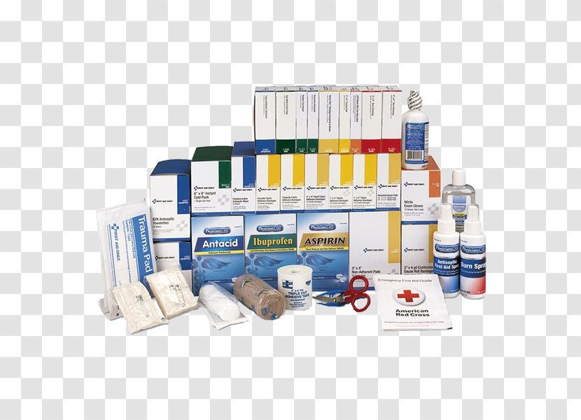 First Aid Kits Supplies Pharmaceutical Drug Only - Plastic - Store Shelves Transparent PNG