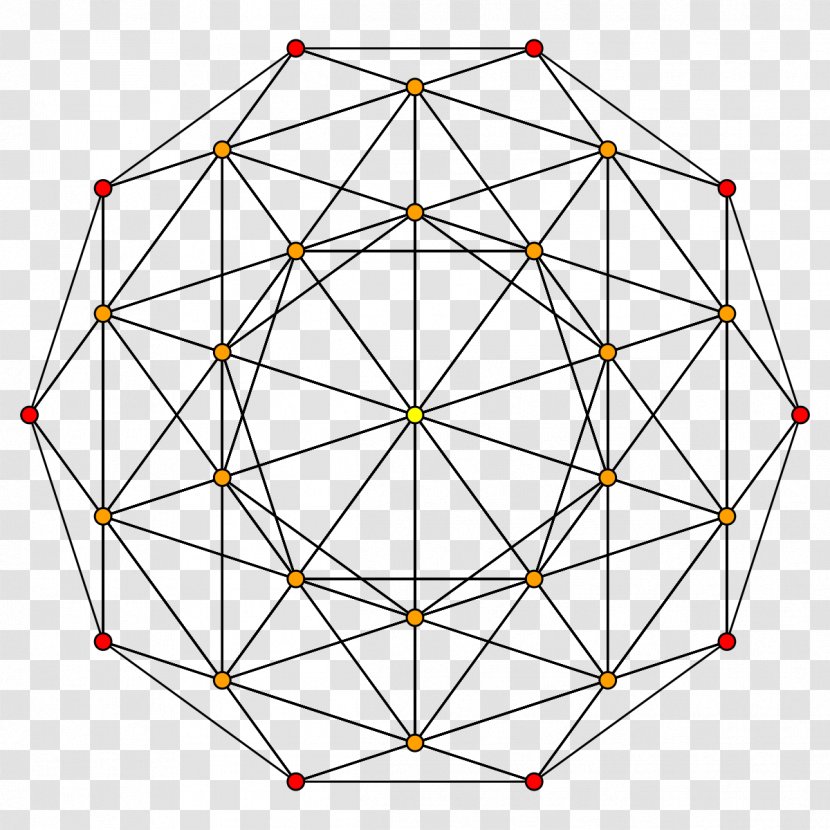 120-cell 600-cell Polytope Regular Polygon Geometry - Triangle - Area Transparent PNG