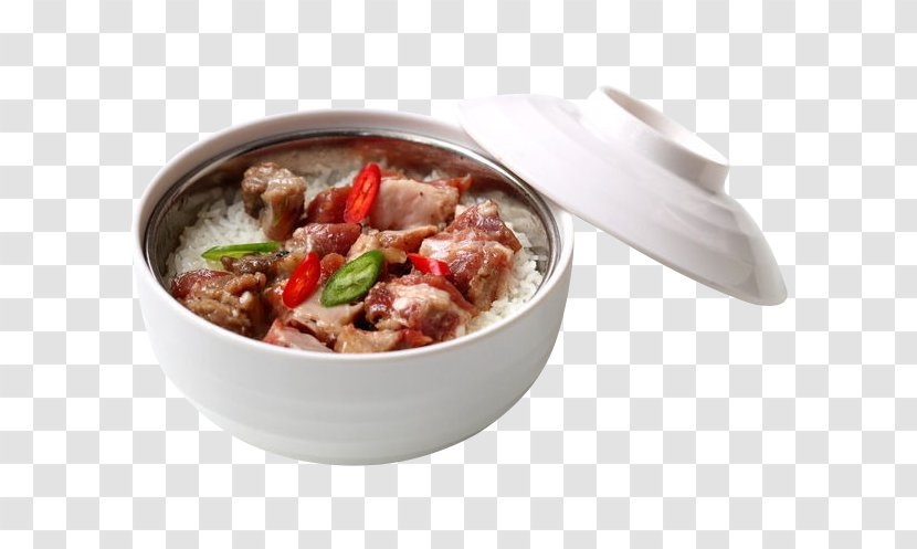 Takikomi Gohan Gumbo Spare Ribs Asian Cuisine Pork - Rice - Beef, Steamed Transparent PNG