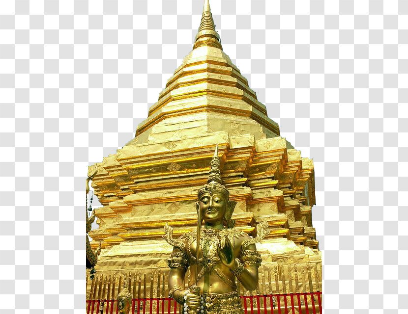 Chiang Rai Wat Buddhahood - Building - Rai, Thailand Golden Buddha Transparent PNG