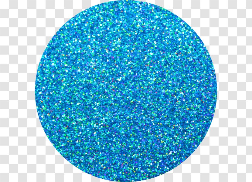 Cobalt Blue Glitter Turquoise Color - Hologram Transparent PNG