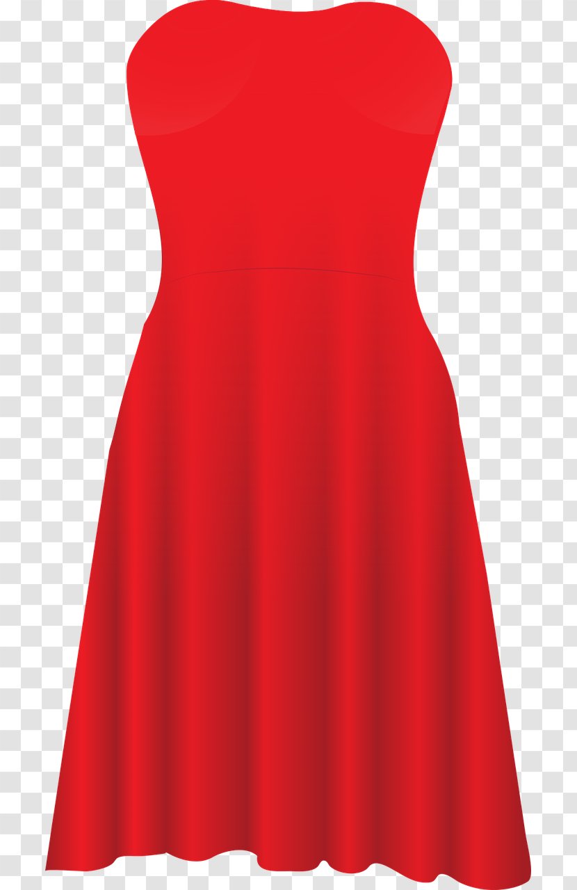 Dress Clothing Clip Art - Stockxchng - Red Transparent PNG