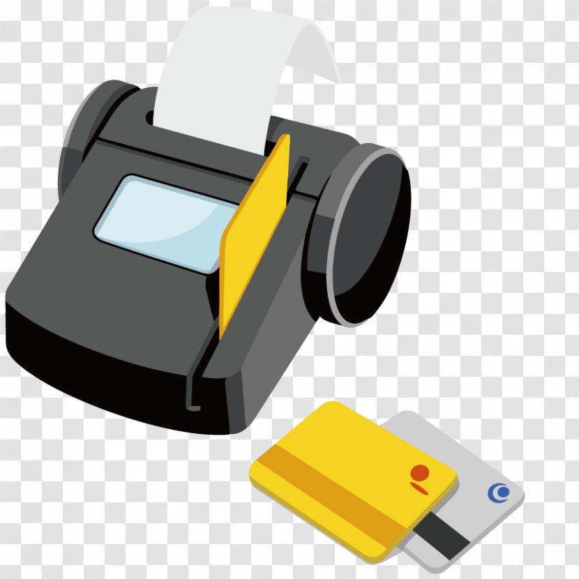 Point Of Sale Icon - Service - Vector Bank Credit Card Machine Transparent PNG