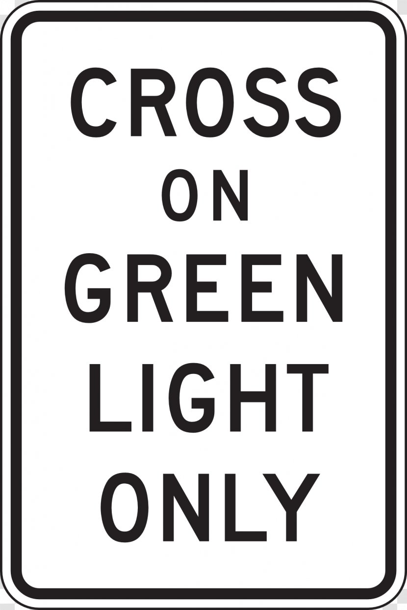 Traffic Sign Manual On Uniform Control Devices Regulatory Road - Point - Lights Transparent PNG