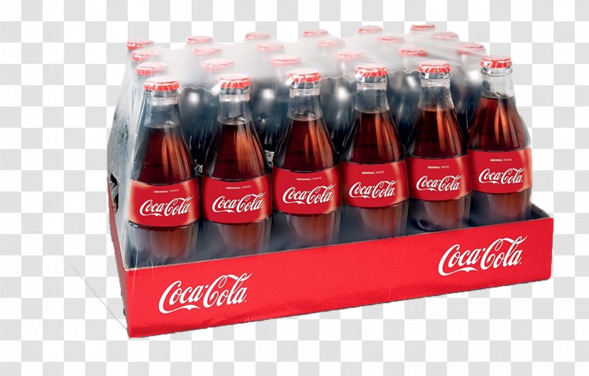 Coca-Cola Fizzy Drinks Glass Bottle - Coca Cola Transparent PNG