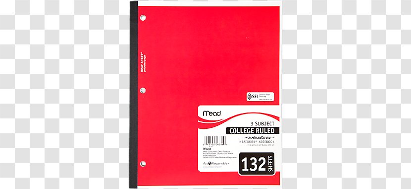 Ruled Paper Notebook Exercise Book - Color Transparent PNG