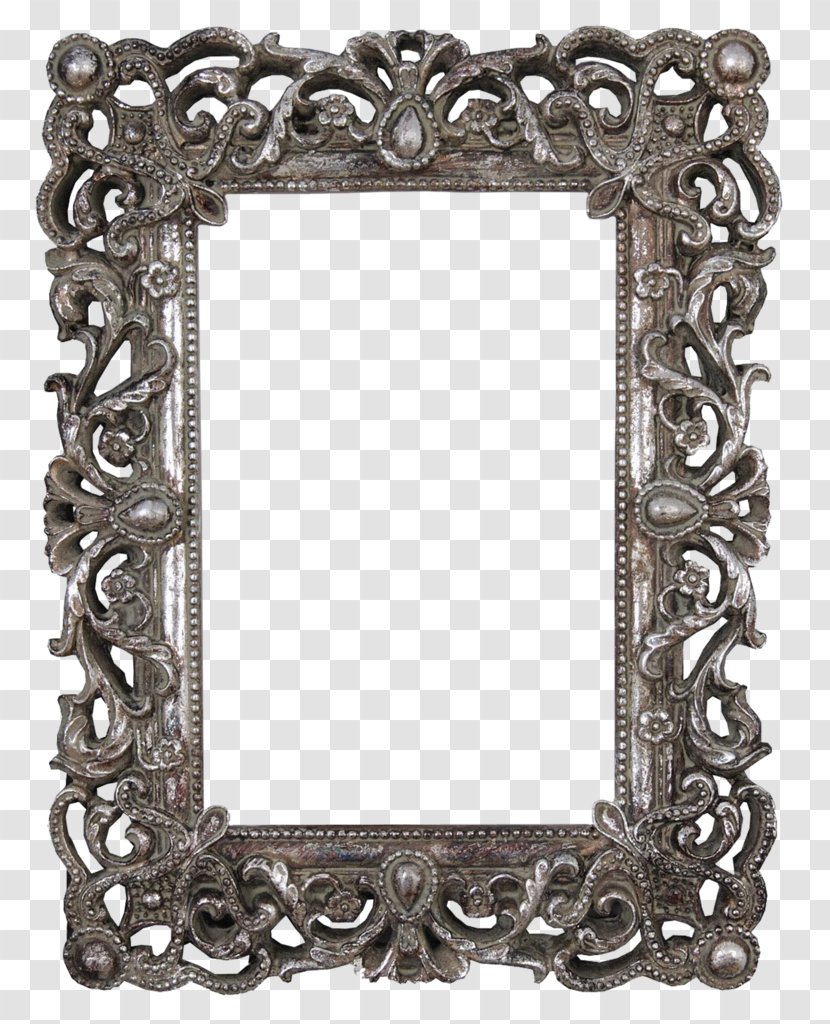 Picture Frames Mirror - Rectangle - Metal Word Transparent PNG