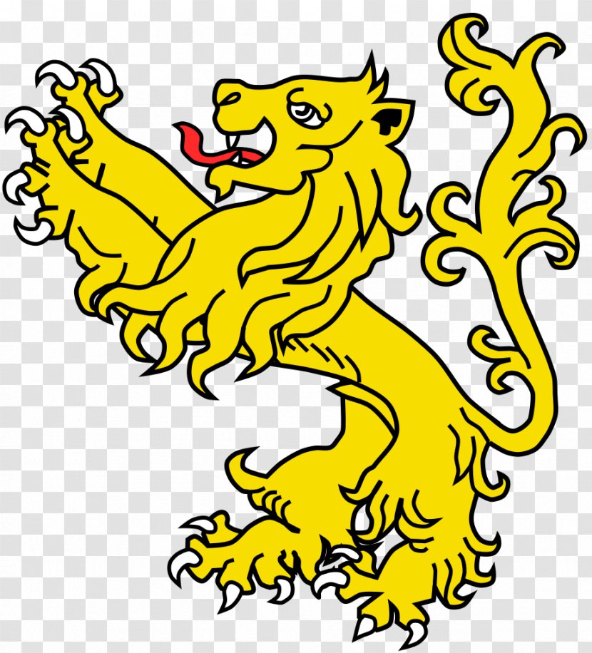 Lion Coat Of Arms Crest Heraldry Attitude - Vector Family Transparent PNG