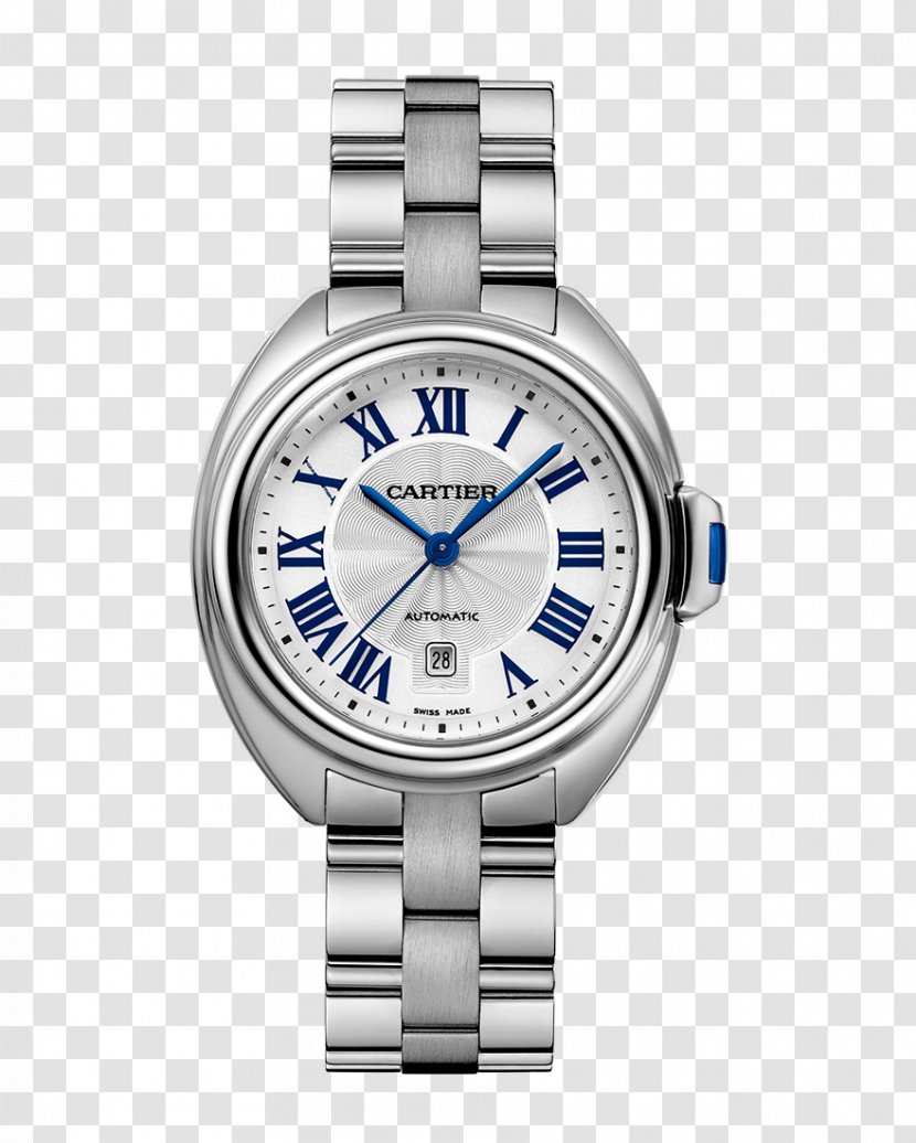 Cartier Automatic Watch Jewellery Retail - Strap Transparent PNG