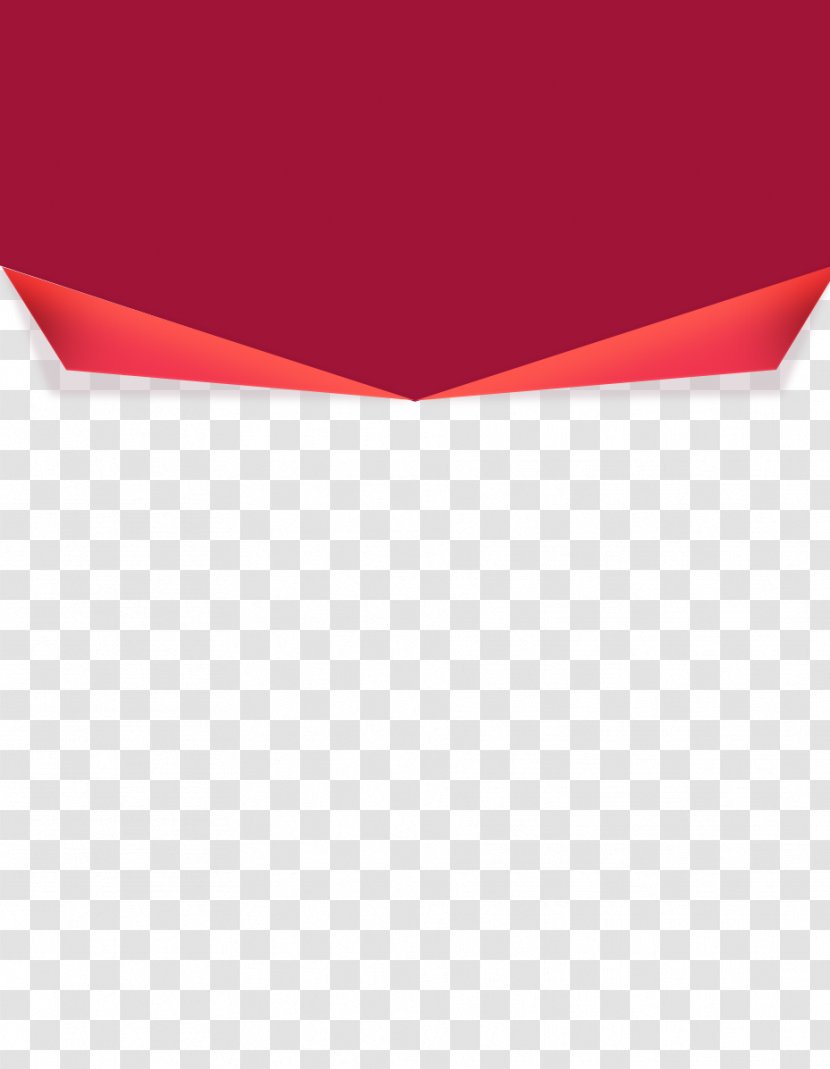Angle Pattern - Rectangle - Chinese New Year Red Envelopes Creative Decorative Matting Free HD Transparent PNG