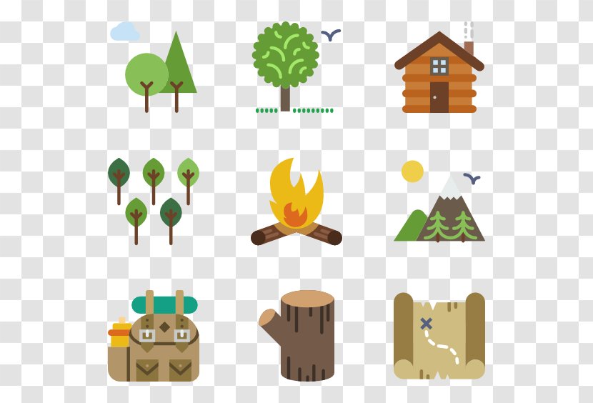 Outdoor Recreation Clip Art - Plant - Campsite Transparent PNG