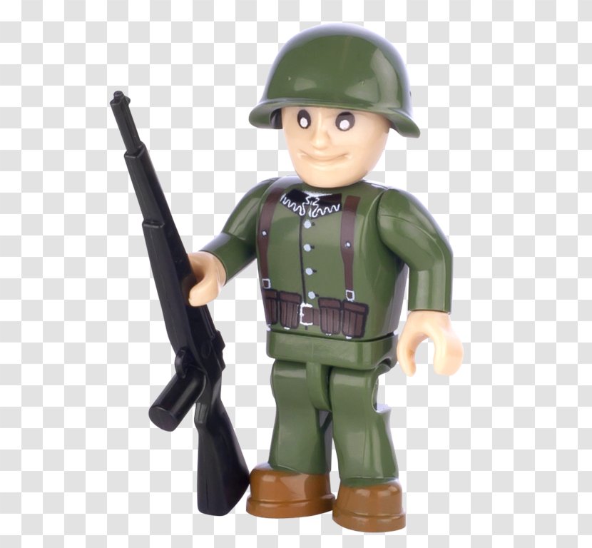 Waffen-SS Soldier Second World War Cobi Lego Minifigure - Waffenss Transparent PNG