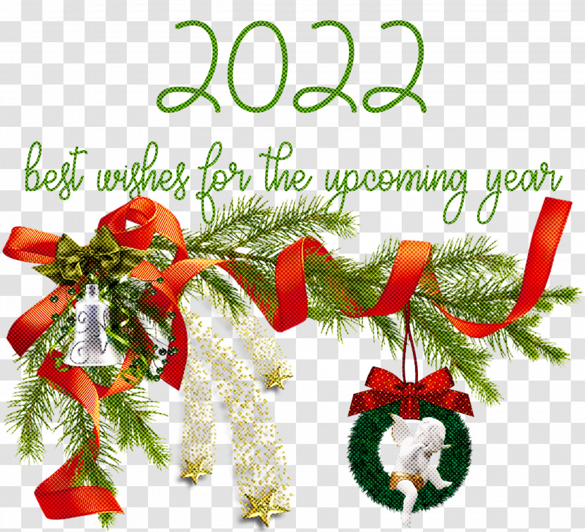 2022 Happy New Year Transparent PNG