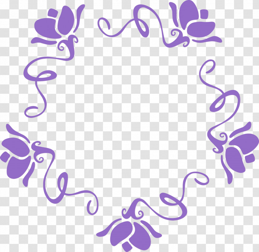 Purple Violet Font Transparent PNG