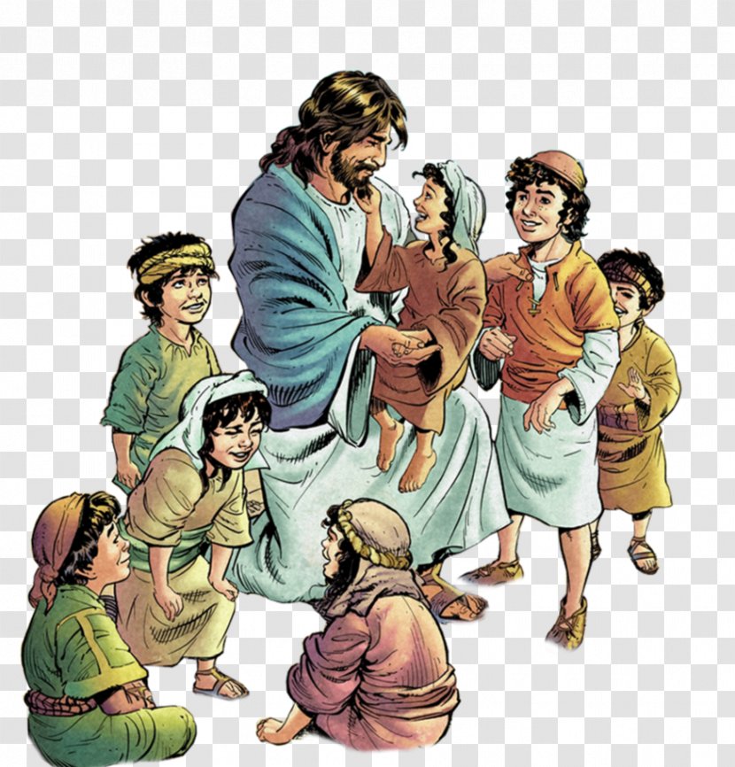 Teaching Of Jesus About Little Children Clip Art - Child Transparent PNG