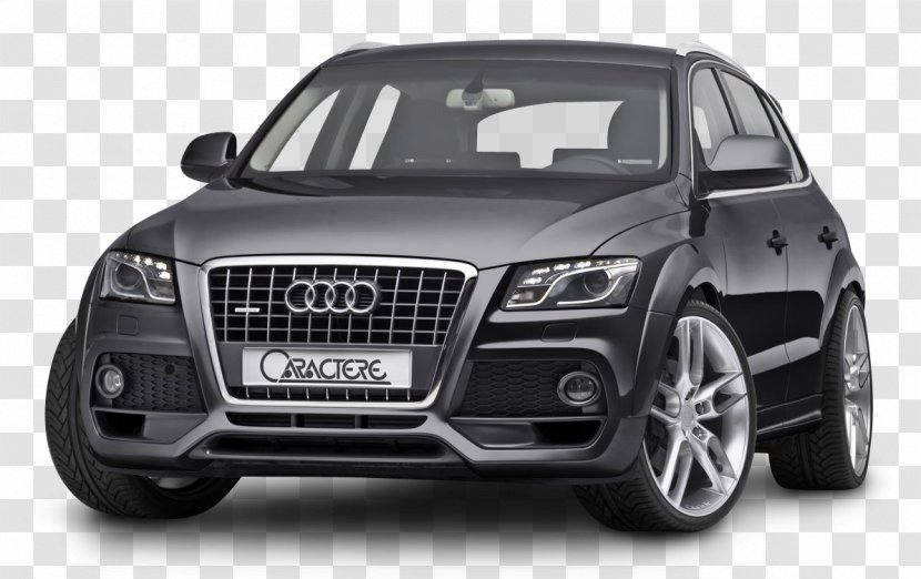 Audi Q5 Car - Compact - Caractere Black Transparent PNG
