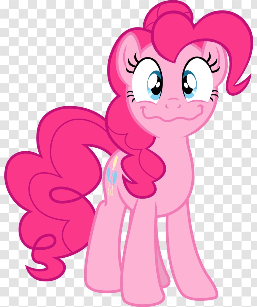 Pony Pinkie Pie Rarity Clip Art - Heart - Nervous Transparent PNG